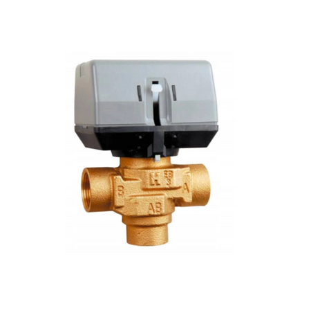 Kospel zawór trójdrożny Honeywell z siłownikiem do kotłów VC6013