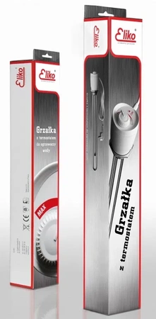 Eliko grzałka elektryczna 5/4" z termostatem 1400W W082