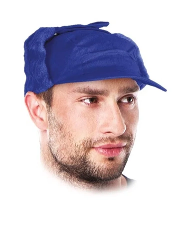Raw-pol czapka uszanka niebieska rozmiar 58