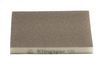 Klingspor gąbka szlifierska elastyczna granulcja 120 123x98x10mm SW 501 271082