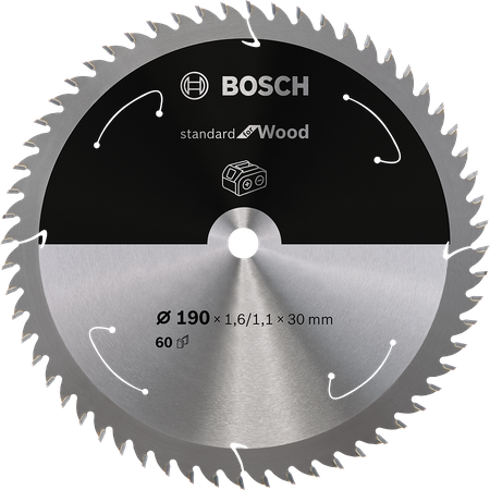 Bosch tarcza pilarska Standard for Wood 190x30mm do piły tarczowej bezprzewodowej 2608837711