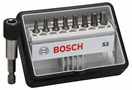 Bosch 8+1-częściowy zestaw końcówek wkręcających Robust Line S Extra Hart 2607002562
