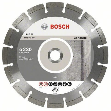 Bosch tarcza diamentowa Standard for Concrete 230x2,3x22,23mm 26086032430