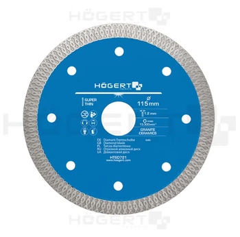 Hogert tarcza diamentowa do glazury 125mm HT6D722