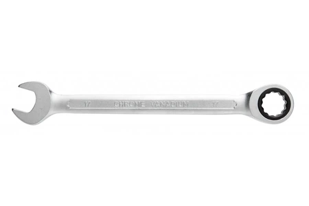 Hogert klucz płasko-oczkowy 8mm z grzechotką HT1R008