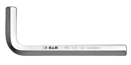 S&R klucz trzpieniowy imbusowy krótki 8,0mm 165100080